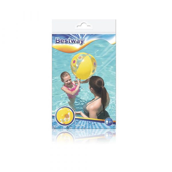 Bestway Beach Ball Ast Designer - 51cm