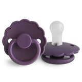 Frigg Daisy Silicone Baby Pacifier 0M-6M ,Pack of 1 , Violet Dream - Size 1