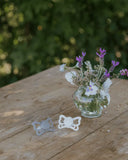 Frigg Butterfly Anatomical Silicone Baby Pacifier 0M-6M ,Pack of 2 , Portobello / Cream - Size 1