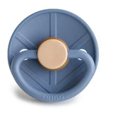 Frigg Little Viking Latex Baby Pacifier 0M-6M ,Pack of 1 , Harald Ocean View - Size 1