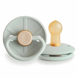 Frigg Little Viking Latex Baby Pacifier 0M-6M ,Pack of 1 , Holger Sage - Size 1