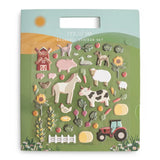 Mushie Toy Reusable Sticker Set of 50 - Farm