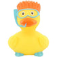 Lilalu Bath Toy Snorkeler Duck - Yellow