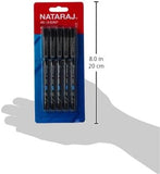 Nataraj Maxgrip Fine Ballpoint Pen - Blue (Box Of 5)