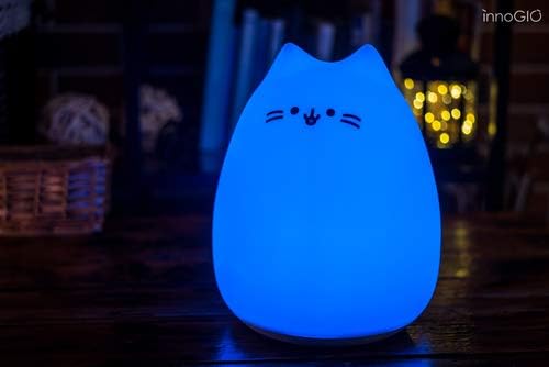 InnoGio - Gio Kitty Maxi Silicone Night Light - Laadlee