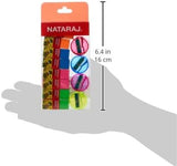 Nataraj Neon 8 Big Eraser And Neon 6 Round Sharpener Set