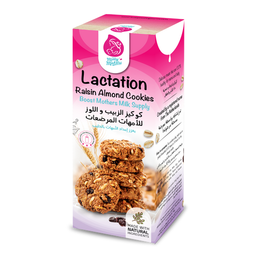 Milky Makers Lactation Raisin Almond Cookies