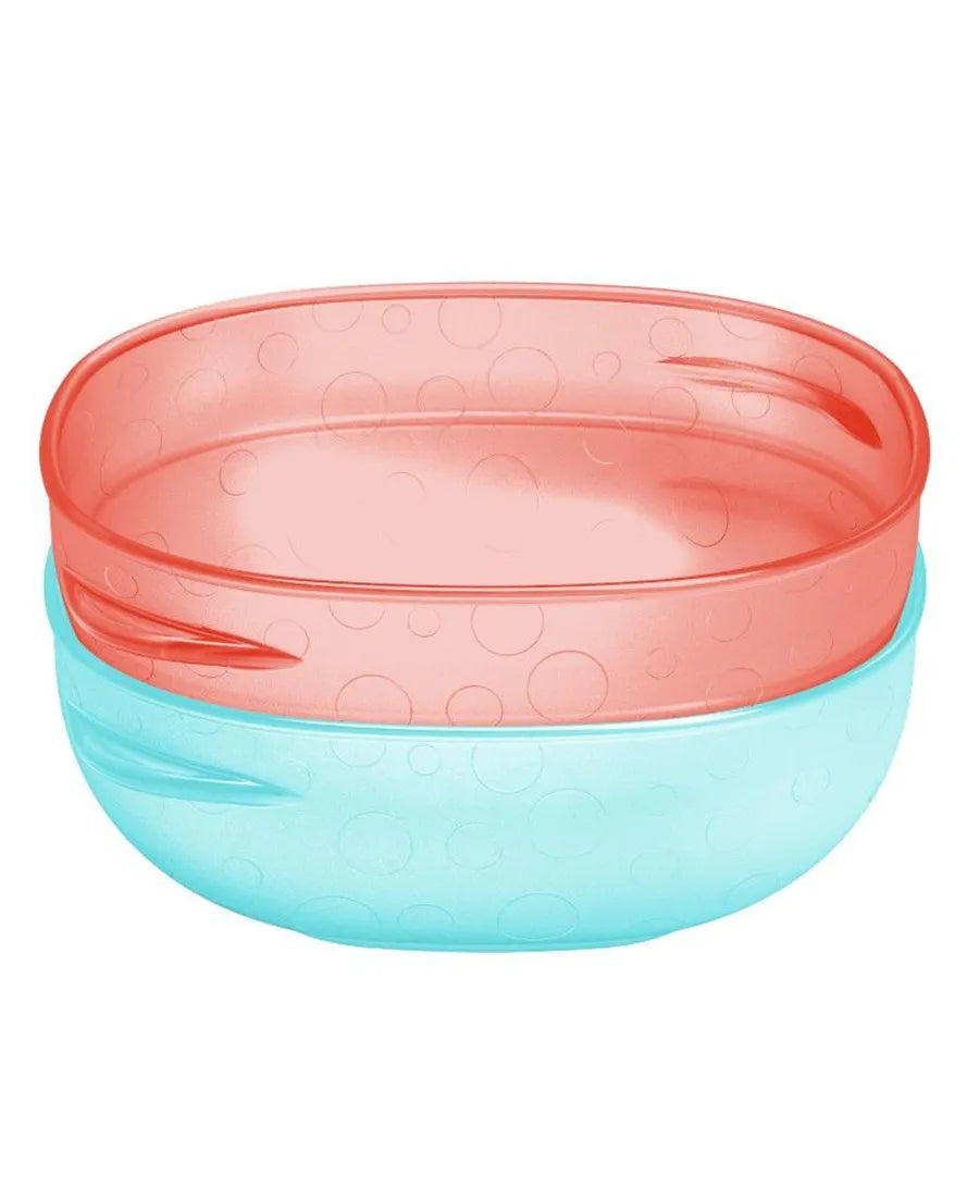 Dr. Brown's Scoop-A-Bowl - Pack of 2 - Blue/ Red