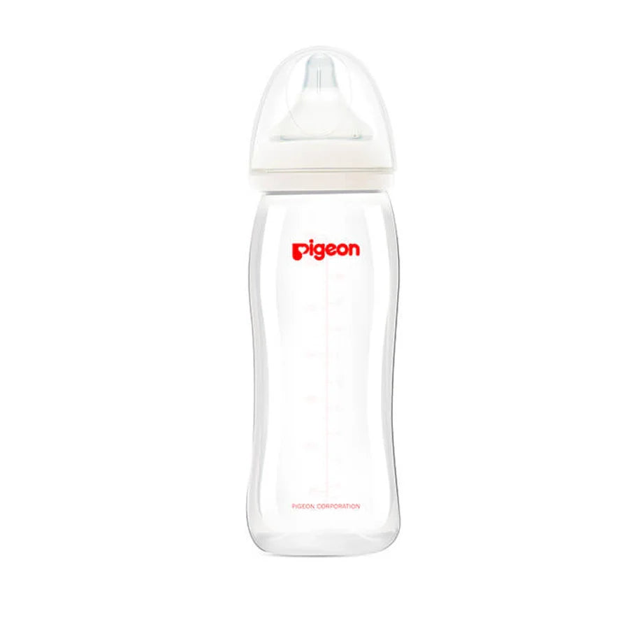 Pigeon Softouch Plastic Wn Feeding Bottle 330ml - Assorted