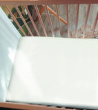 Candide Jersey Cotton Very Soft Fitted Sheet - White - 70 x 140 cm