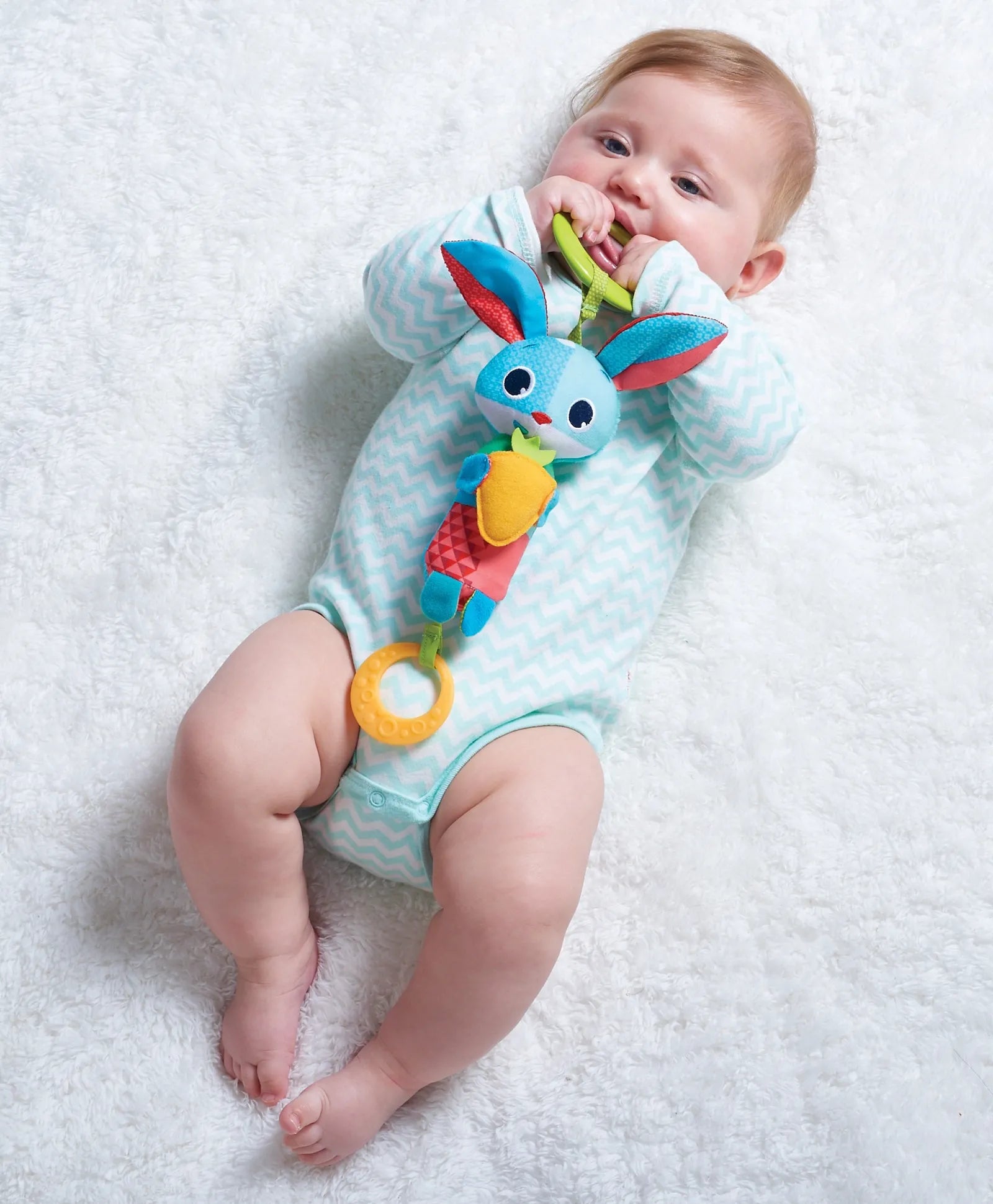 Tiny Love Thomas Rabbit Wind Chime Stroller Toys - Meadow Days - Laadlee