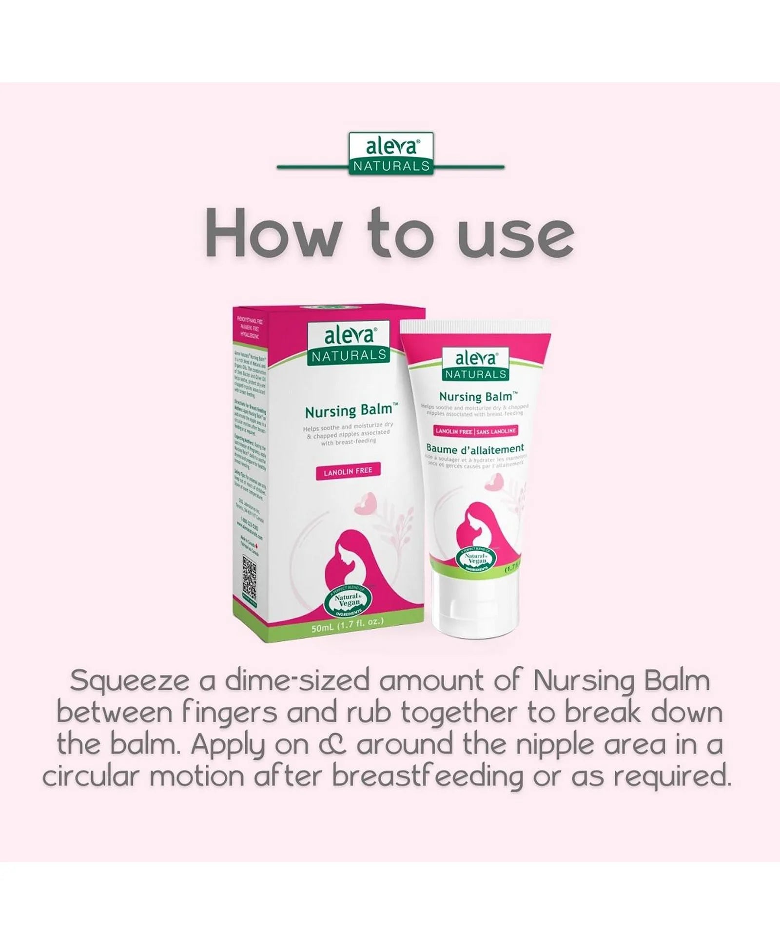 Aleva Naturals Maternal Care Nursing Balm - 50ml - Laadlee