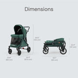 familidoo-q1-2-0-multi-use-wagon-stroller-emerald-green-2