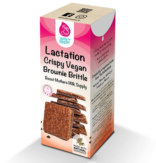 Milky Makers Lactation Crispy Vegan Brownie Brittle