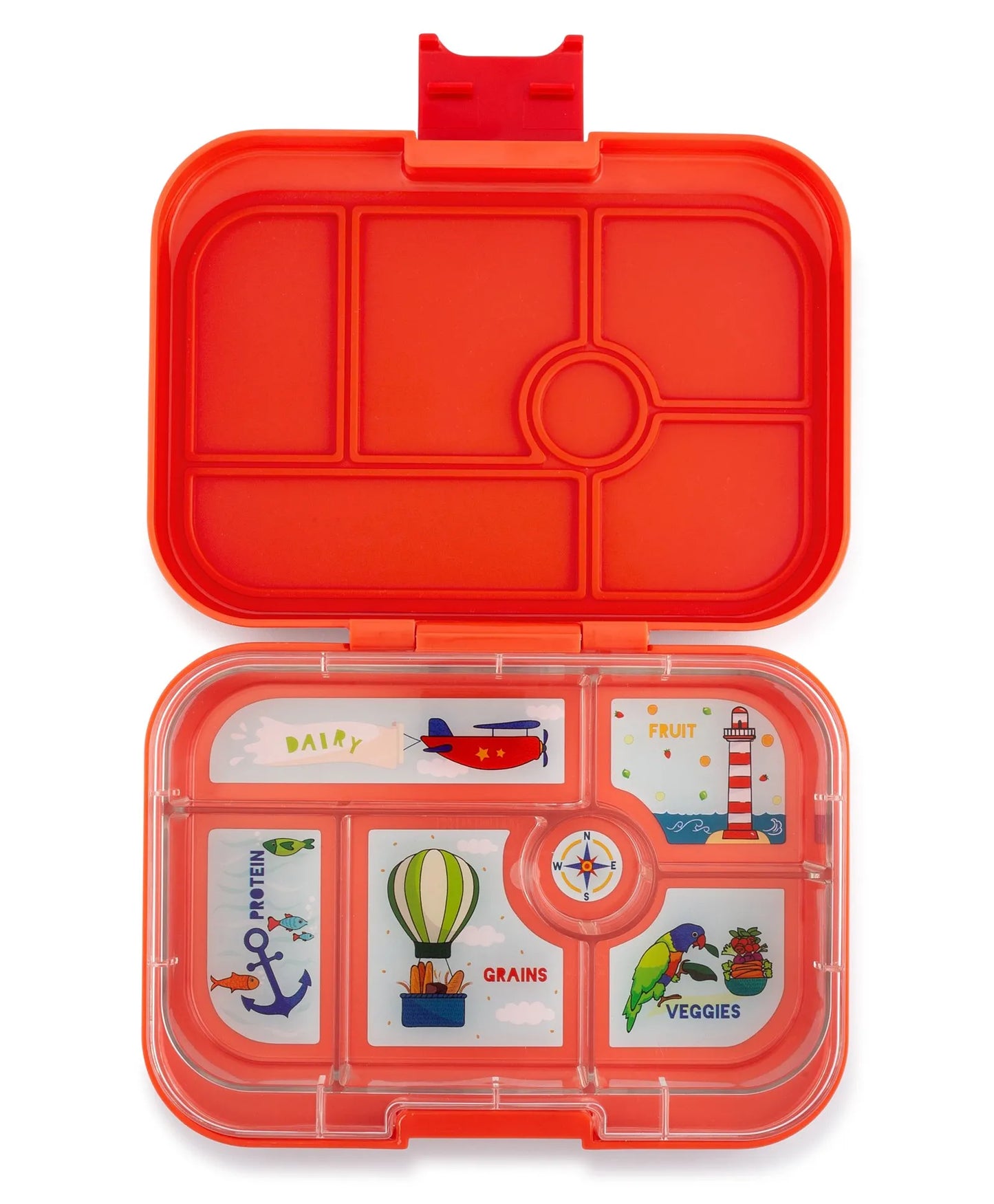 Yumbox Original 6 Compartment Lunch Box - Saffron Orange