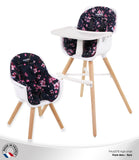 Nania PAULETTE 2 in 1 High Chair - Cherry