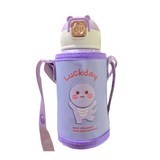 Stem Thermos Water Bottle with Strap and Holder (Assorted Color) 500ml