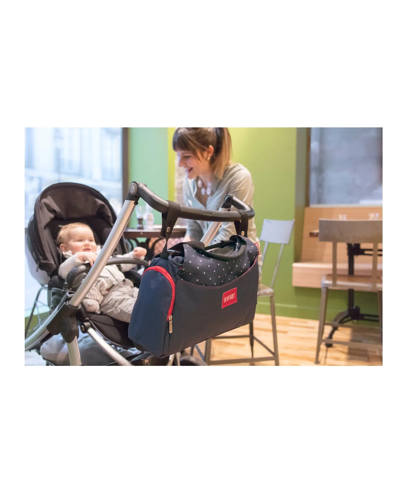 Badabulle Multipocket Blue Changing Bag - Laadlee