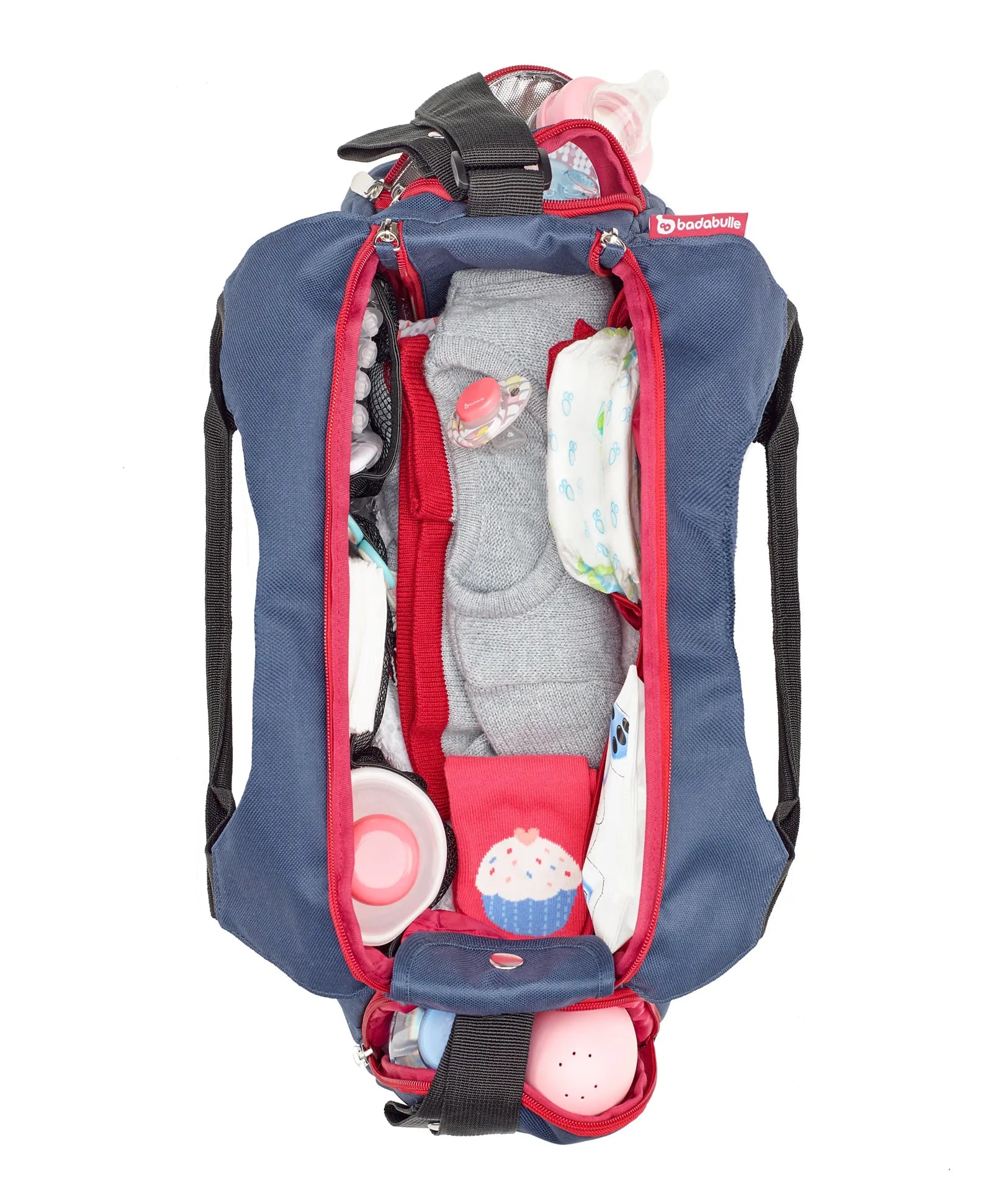 Badabulle Multipocket Blue Changing Bag - Laadlee