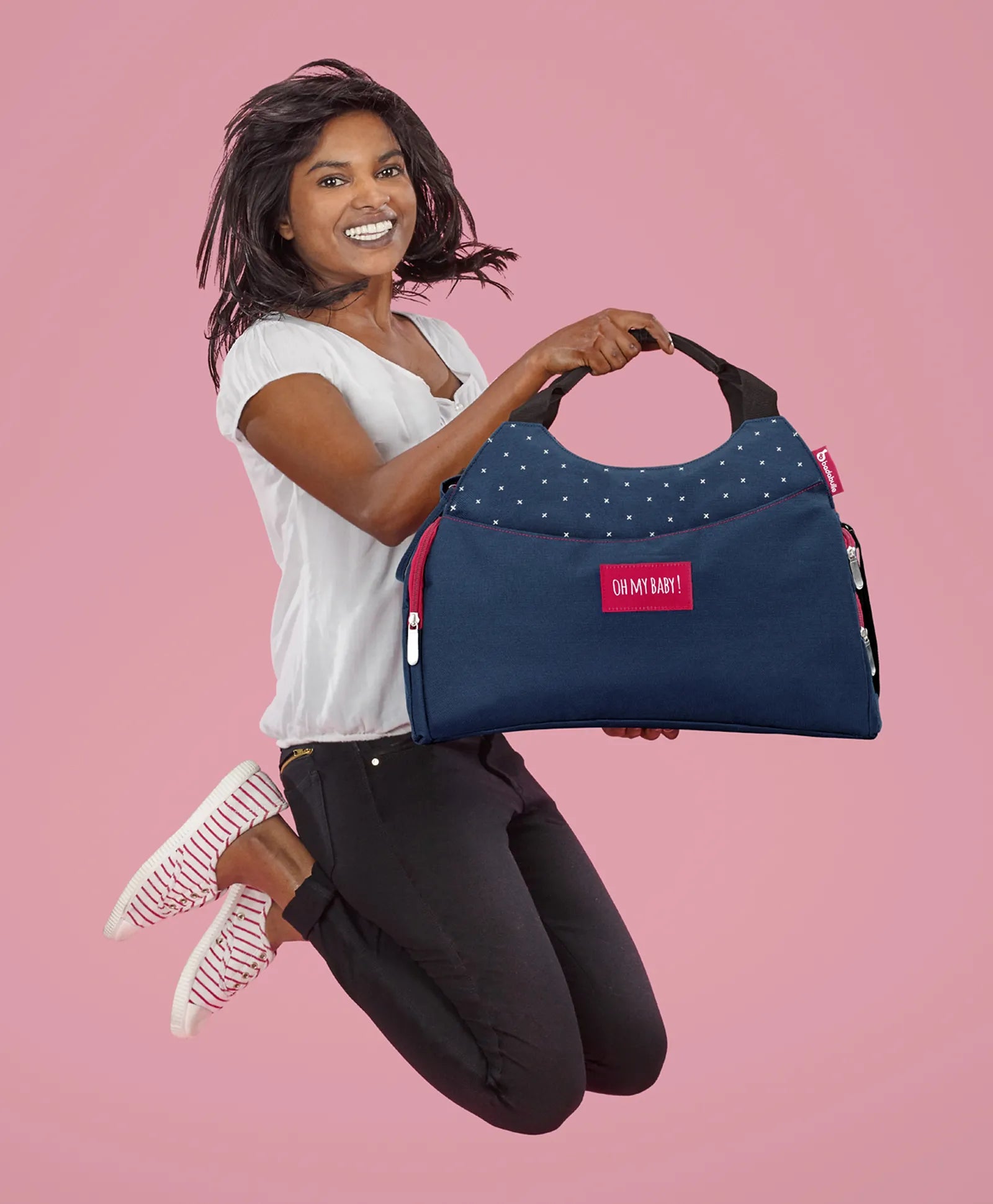 Badabulle Multipocket Blue Changing Bag - Laadlee