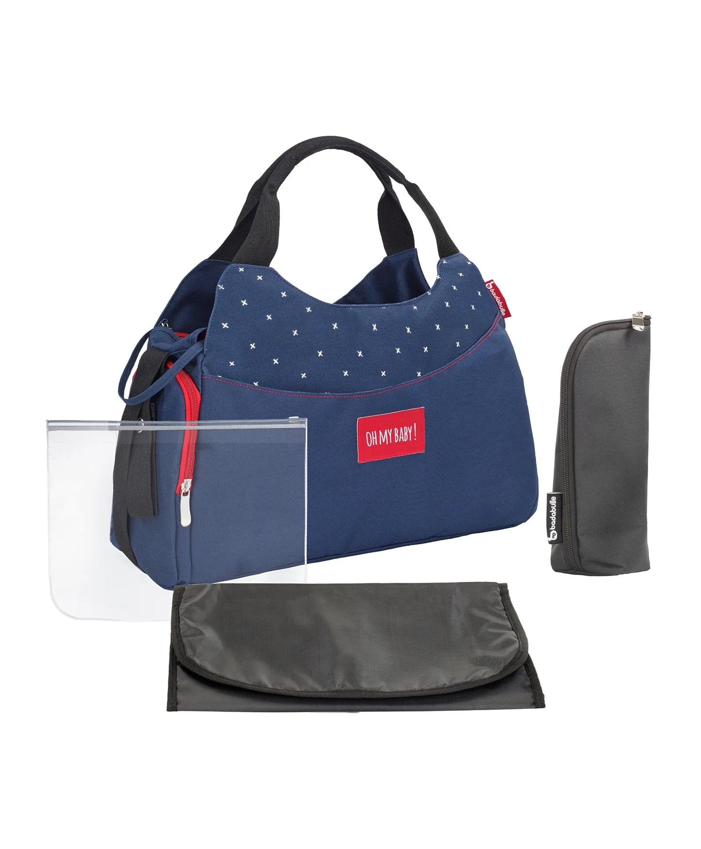 Badabulle Multipocket Blue Changing Bag