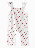 Jelliene Jumpsuit - White Bug - Laadlee