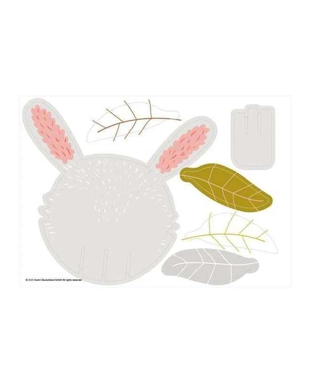 Avenir 3D Decoration Kit - Bunny - Laadlee