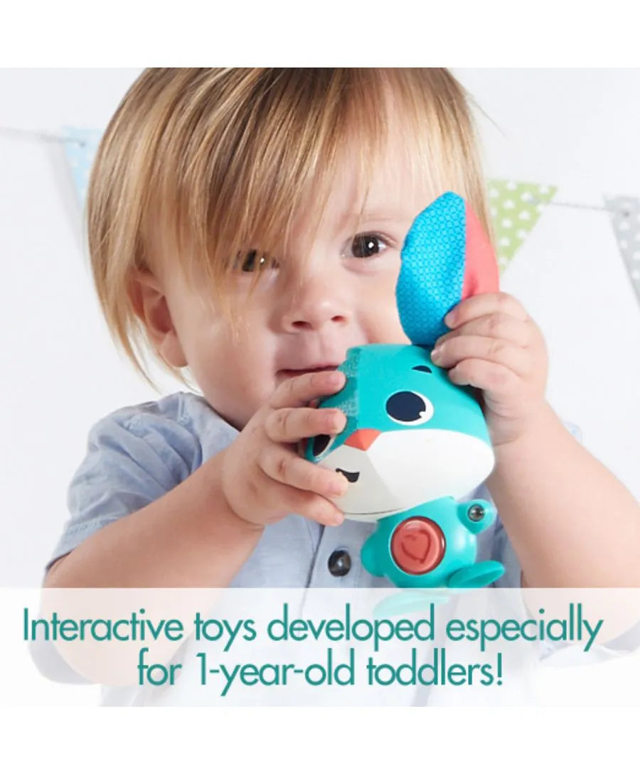 Tiny Love Thomas The Rabbit Jitter Chime Stroller Toys - Meadow Days - Laadlee