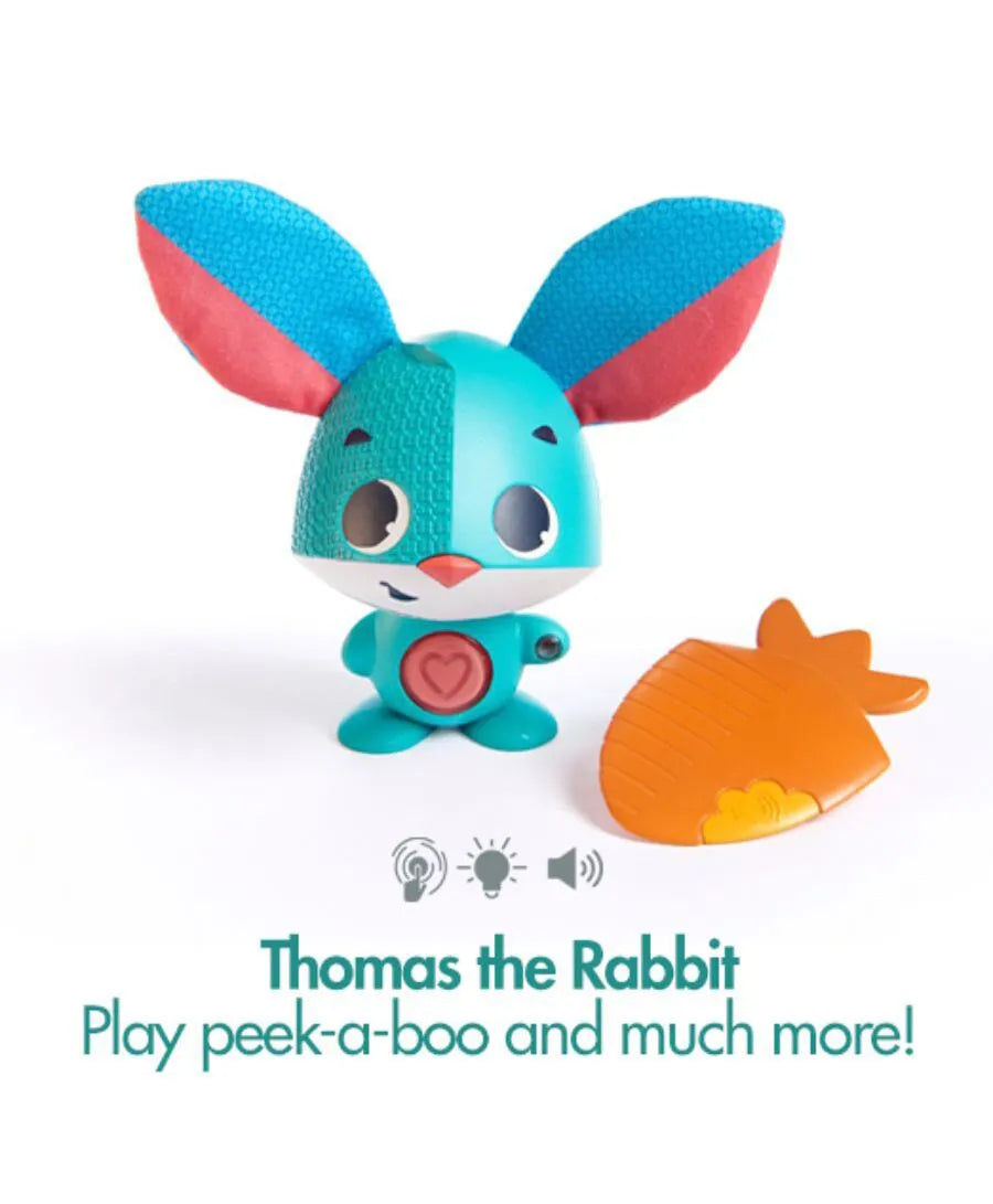 Tiny Love Thomas The Rabbit Jitter Chime Stroller Toys - Meadow Days - Laadlee
