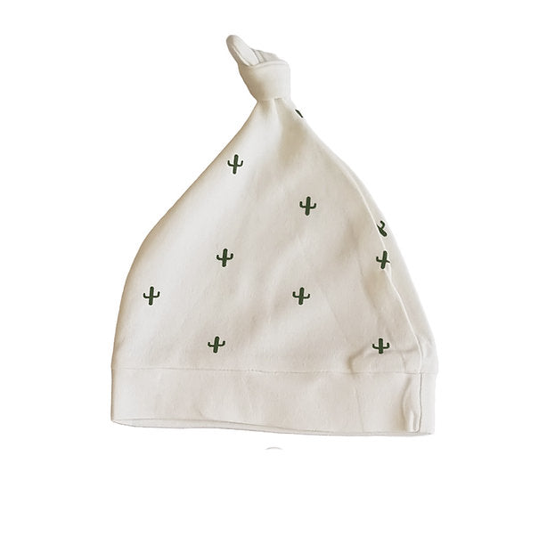 Tickle Tickle Pack Of Desert Spiky Organic Mittens And Knotted Hat Set - Laadlee