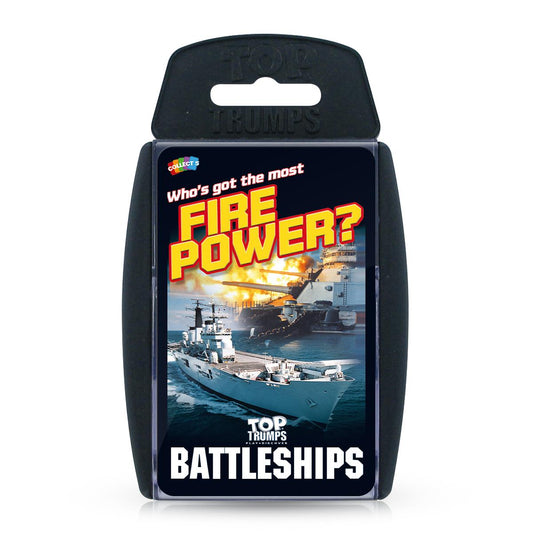 Winning Moves Top Trumps Battleships Card