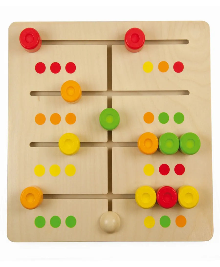 Andreu Toys Color Matching Sliding Game - Laadlee