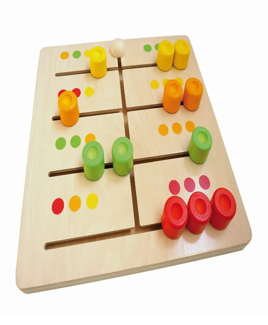 Andreu Toys Color Matching Sliding Game - Laadlee