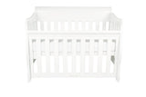 Babyhood Amani Sleigh Cot - White