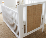 Babyhood Aliya Cot - White/Natural