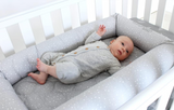 Babyhood Breathe Eze Cosy Crib Sleeping Pod - Drops Grey