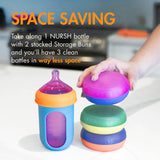 Boon Nursh Storage Buns Bottle Bottoms - Pack of 3
