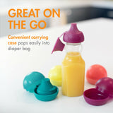 Boon Snug Sip Universal Bottle Topper - Pack of 4