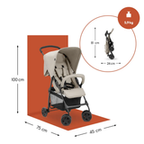 Hauck Buggy Sport Stroller - Grey