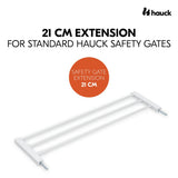 Hauck Safety Gate Extension 21cm - White