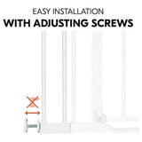Hauck Safety Gate Extension 9cm - White