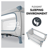 Hauck  Sleep N Play Go Plus Travel Cot - Dusty Cork