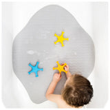 Ubbi Stingray Bath Mat - Gray