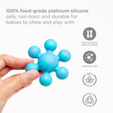 Ubbi Joinibbles Food-Grade Platinum Silicone Teether (Pack of 5)