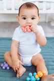 Ubbi Joinibbles Food-Grade Platinum Silicone Teether - Pink