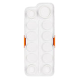 Deli Water Color Painting 12 Colors 28mm, White Color 40mm C10-12