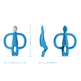 Matchstick Monkey Teether No Tail - Blue