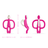 Matchstick Monkey Original Teether - Pink