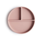 Mushie Silicone Plate Blush - Laadlee