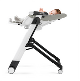 Peg Perego Siesta Follow Me Multifunction Ultra Compact High Chair - Ginger/ Grey